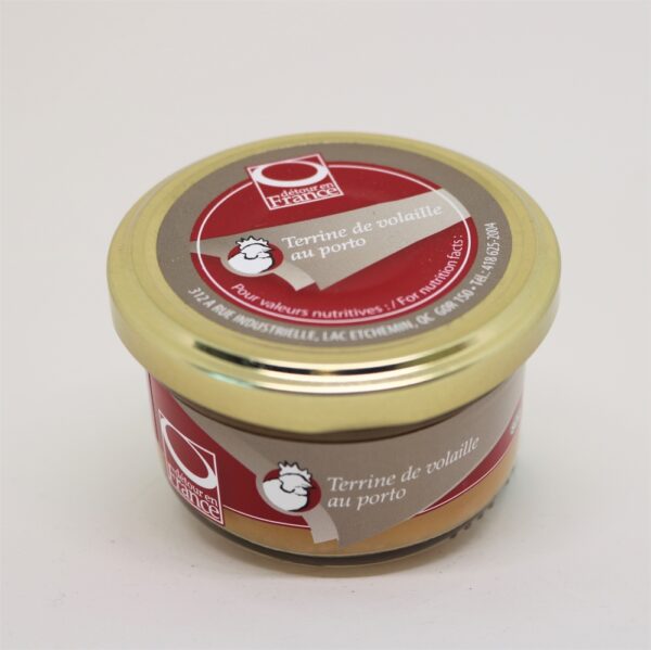 Terrine de volaille au Porto 120 ml