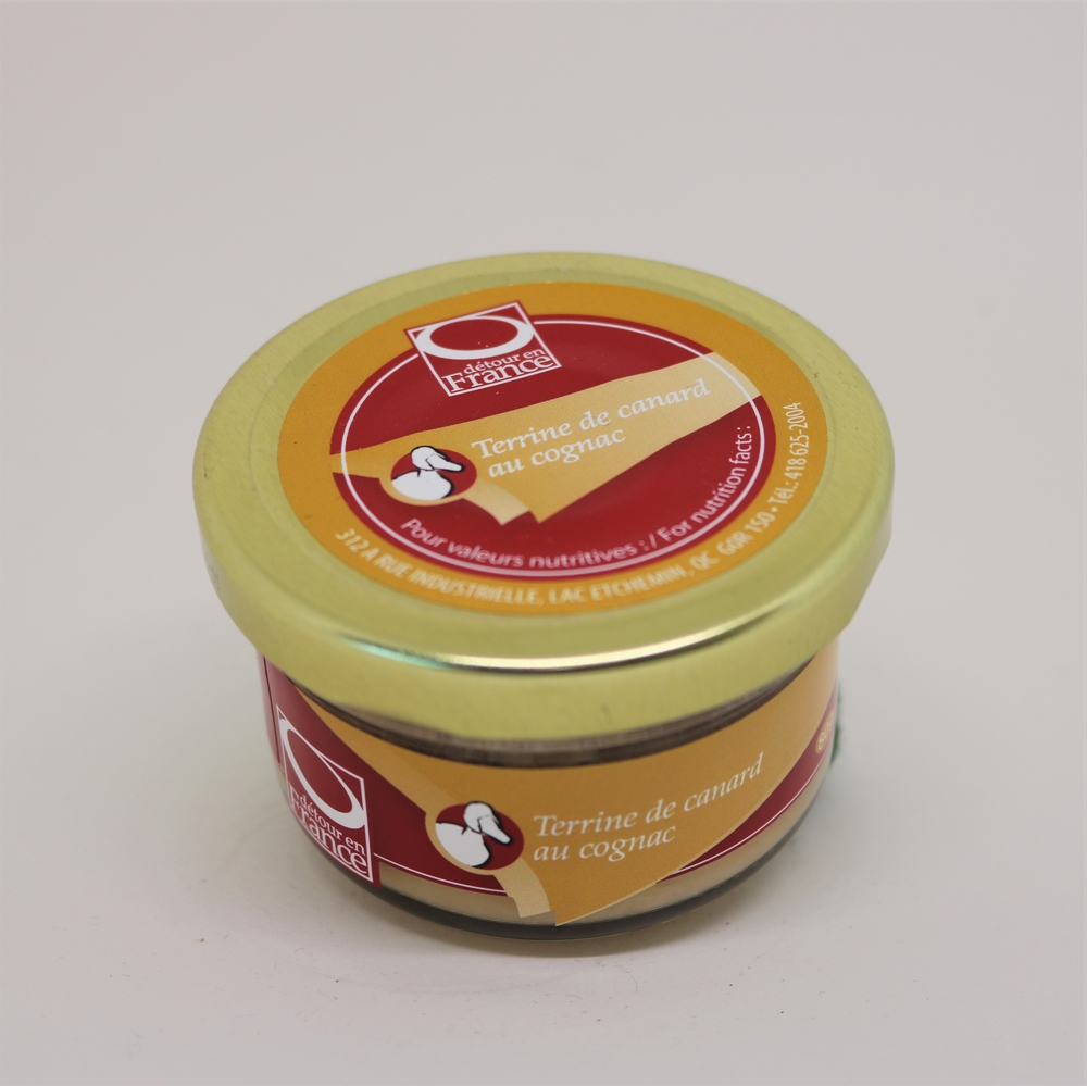 Terrine de canard au cognac 120 ml