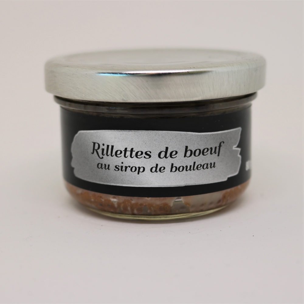 Rilettes de boeuf Angus (sirop de bouleau)