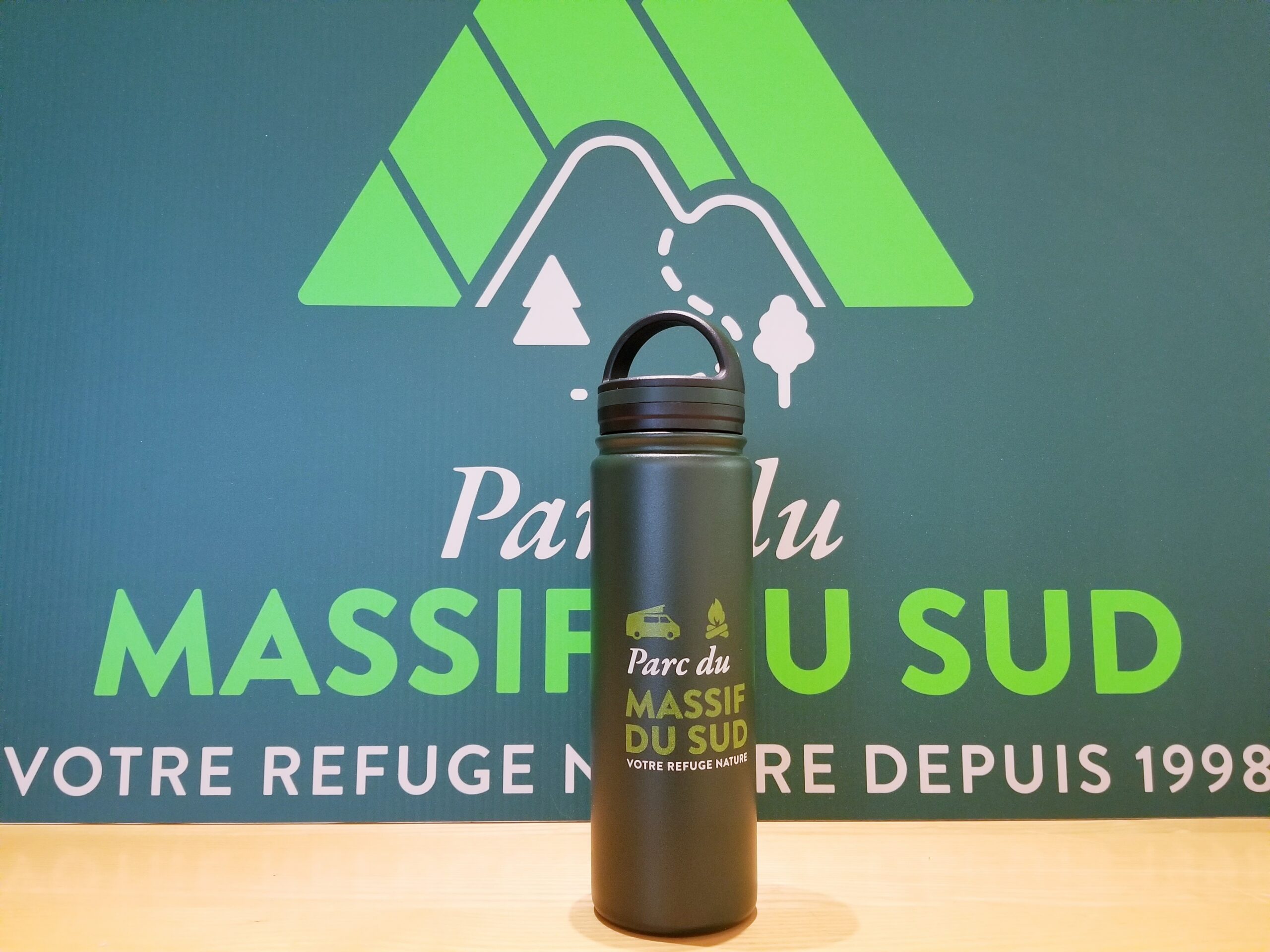 Bouteille réutilisable du Parc du Massif du Sud