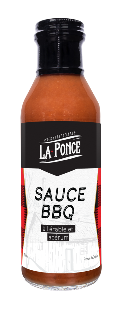 Sauce BBQ à l’érable aromatisée à l’acérum