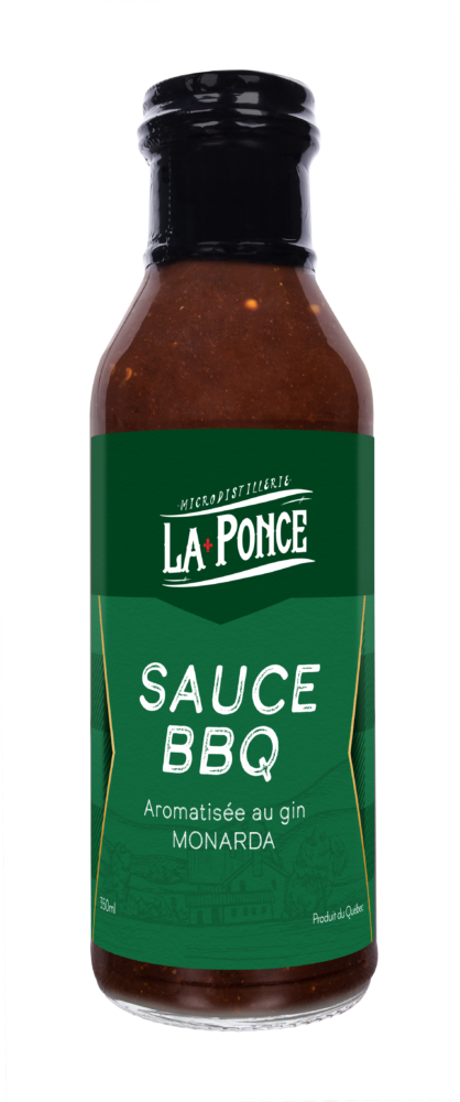 Sauce BBQ aromatisée au gin Monarda